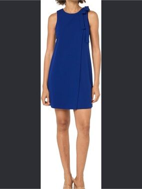 DKNY Royal Blue Midi Dress